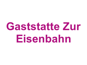 Gaststatte Zur Eisenbahn Logo