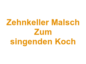 Zehnkeller Malsch Zum singenden Koch Logo
