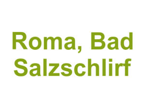 Pizzeria & Eiscafè Roma, Bad Salzschlirf Logo