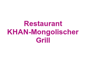Restaurant KHAN-Mongolischer Grill Logo