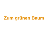 Zum grünen Baum Logo