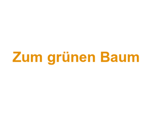 Zum grünen Baum Logo
