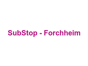 SubStop - Forchheim Logo