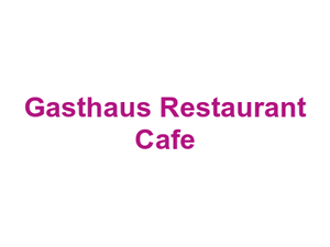 Gasthaus Restaurant Cafe Logo