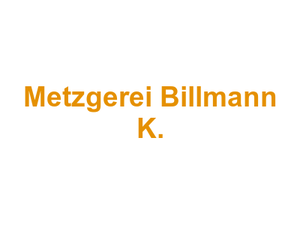 Metzgerei Billmann K. Logo