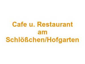 Cafe u. Restaurant am Schlößchen/Hofgarten Logo