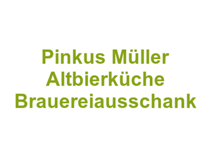 Pinkus Müller Altbierküche Brauereiausschank Logo