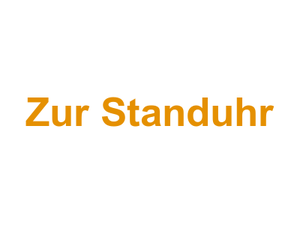 Zur Standuhr Logo
