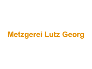 Metzgerei Lutz Georg Logo