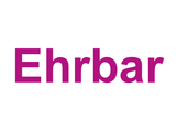 Ehrbar Logo
