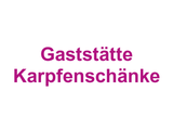 Gaststätte Karpfenschänke Logo