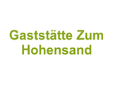 Gaststätte Zum Hohensand Logo