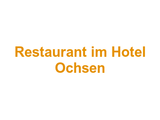 Restaurant im Hotel Ochsen Logo
