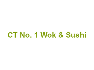 CT No. 1 Wok & Sushi Logo