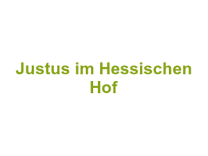 Justus im Hessischen Hof Logo