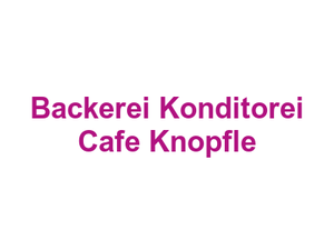 Backerei Konditorei Cafe Knopfle Logo