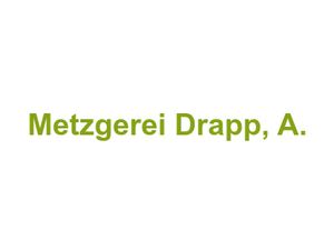 Metzgerei Drapp, A. Logo