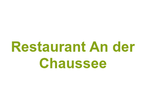 Restaurant An der Chaussee Logo
