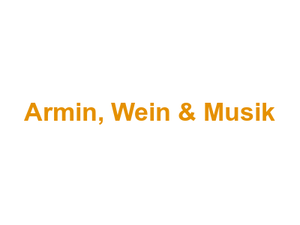 Armin, Wein & Musik Logo