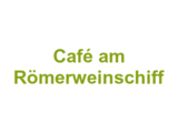 Café am Römerweinschiff Logo