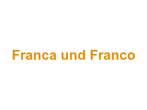Franca und Franco Logo
