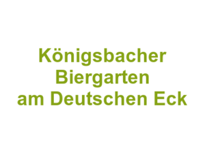 Königsbacher Biergarten am Deutschen Eck Logo