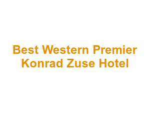 Best Western Premier Konrad Zuse Hotel Logo