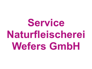 Metzgerei Party Buffet Service Naturfleischerei Wefers GmbH Logo