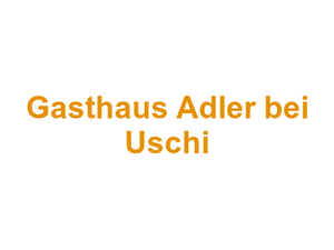 Gasthaus Adler bei Uschi Logo