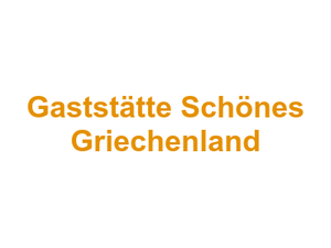 Gaststätte Schönes Griechenland Logo