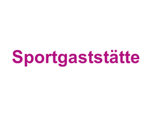 Sportgaststätte Logo