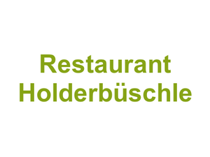 Restaurant Holderbüschle Logo