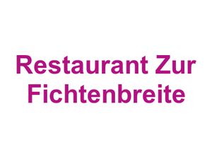 Restaurant Zur Fichtenbreite Logo