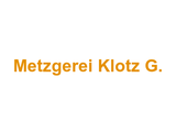 Metzgerei Klotz G. Logo