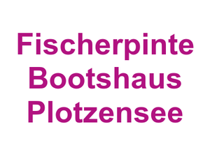 Fischerpinte Bootshaus Plotzensee Logo