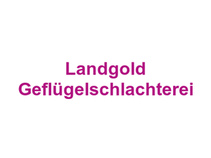 Metzgerei Wiesenhof Geflügel-Kontor GmbH Landgold Geflügelschlachterei Logo