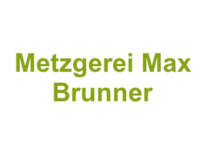 Metzgerei Max Brunner Logo