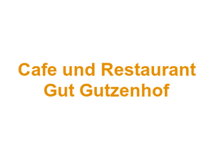 Cafe und Restaurant Gut Gutzenhof Logo