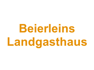 Beierleins Landgasthaus Logo