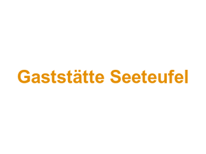 Gaststätte Seeteufel Logo