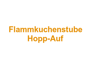 Flammkuchenstube Hopp-Auf Logo