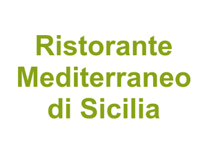 Ristorante Mediterraneo di Sicilia Logo