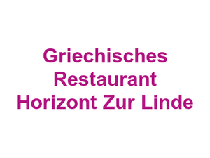 Griechisches Restaurant Horizont Zur Linde Logo