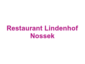 Restaurant Lindenhof Nossek Logo