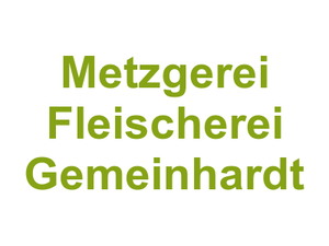 Metzgerei Fleischerei Gemeinhardt Logo