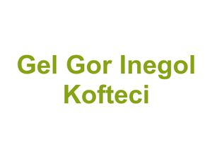 Gel Gor Inegol Kofteci Logo