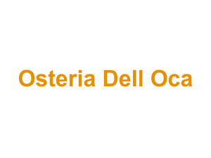 Osteria Dell Oca Logo