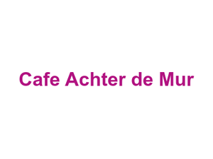 Cafe Achter de Mur Logo