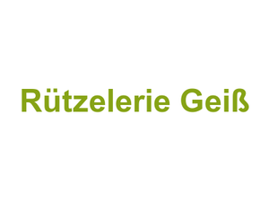 Rützelerie Geiß Logo