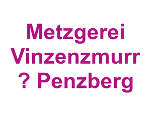 Metzgerei Vinzenzmurr  – Penzberg Logo